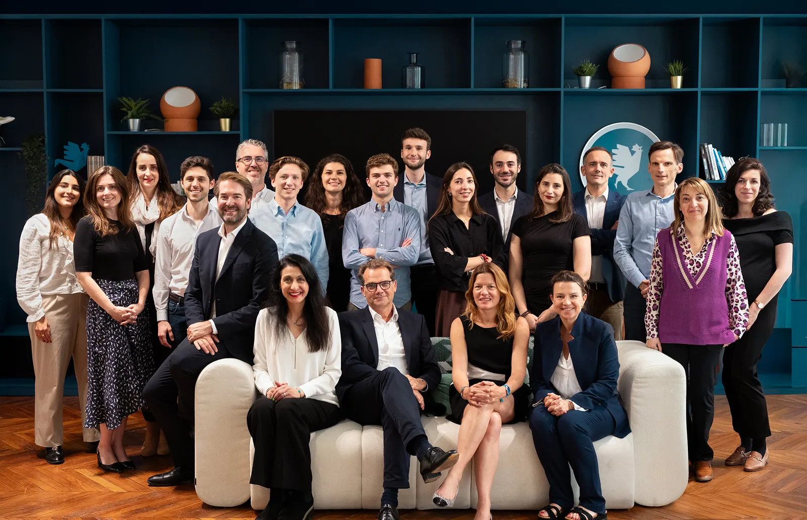 Équipe de Geneo Capital en situation collective